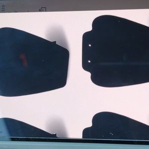 Two small neckless displays